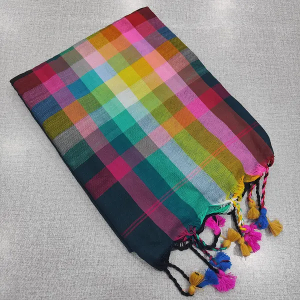 Original Soft Kadhi Cotton Rainbow saree | SR180